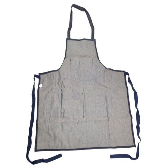 Postal Denim Apron With Pockets Postal Worker Union Made In USA Adult One Size - Picture 3 of 7